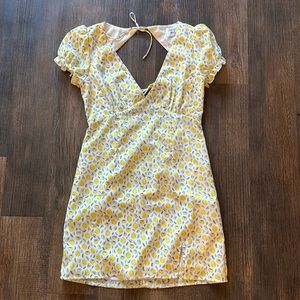 Princess Polly Lemon Mini Dress